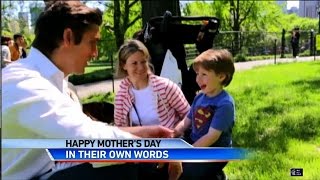 DAVID MUIR's Children Share Their Love For Mom, Mother's Day 05.11.13