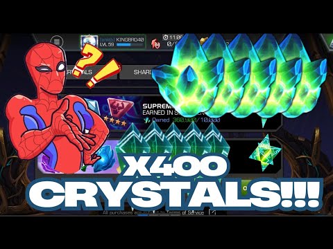 400 SOLO CRYSTALS OPENING  | MCOC CRYSTAL OPENING | DELTA GAMING YT |
