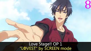 My Top SCREEN mode Anime Songs