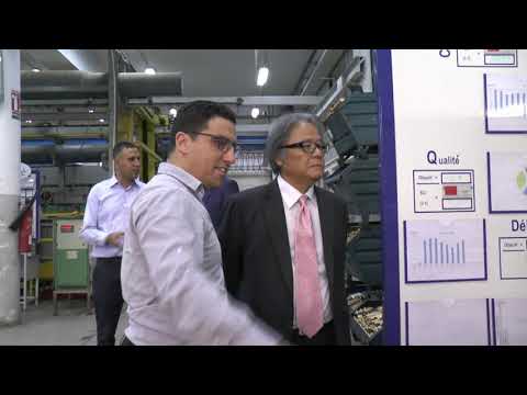 Visite du Professeur japonais KOZO SAKANO à la SOPAL