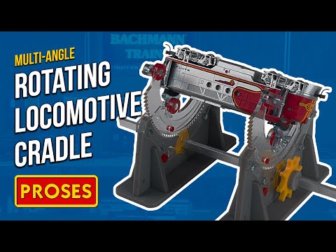 Bachmann PROSES 39018 Multi-Angle Rotating Locomotive Cradle