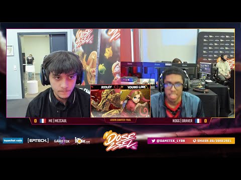 DOSE2SEL IS BACK ! Losers Quarter - Mezcaul (Ridley) Vs. NdGG | ßß | Draver (Young Link)