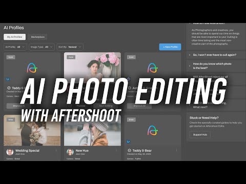 Aftershoot AI Photo Editing demo