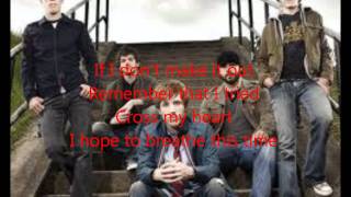 Nevertheless- Cross My Heart lyrics