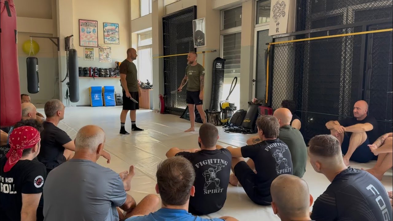 Itálie | A.C.T. Knife Fighting Seminar with Martin Svoboda 🇨🇿 | Trieste, Italy 🇮🇹 2025