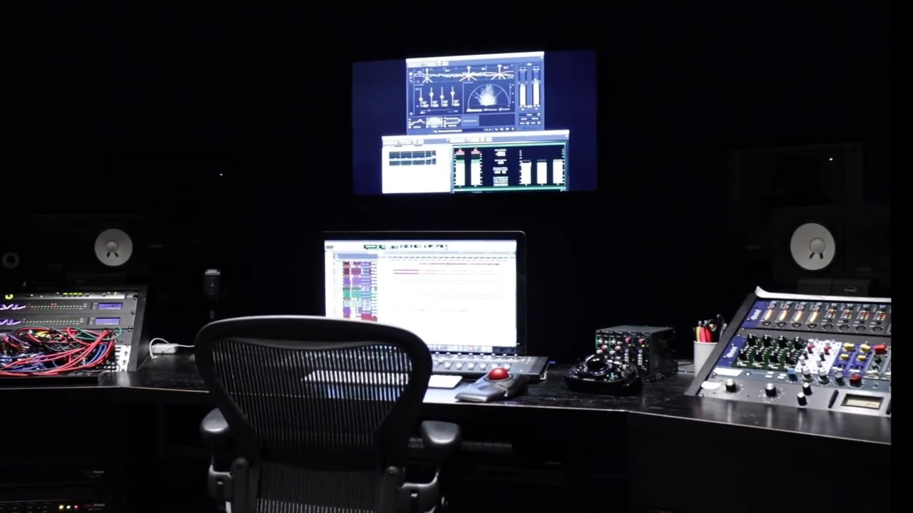 A Recording Studio With Advanced Equipment | Free Stock Footage - No Copyright | 4K