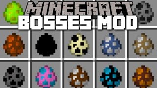 Minecraft BOSS MOD / FIGHT BEASTS AND BOSSES TO THE DEATH!! Minecraft
