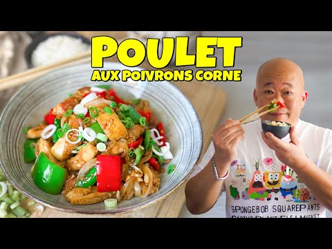 Crispy Chicken with Bullhorn Peppers