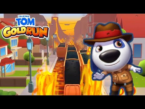 Talking Tom Gold Run New Update Lava Escape
