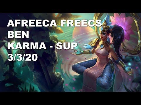 Afreeca Freecs Ben Sup Karma vs Yuumi - KR Challenger Patch 10.9