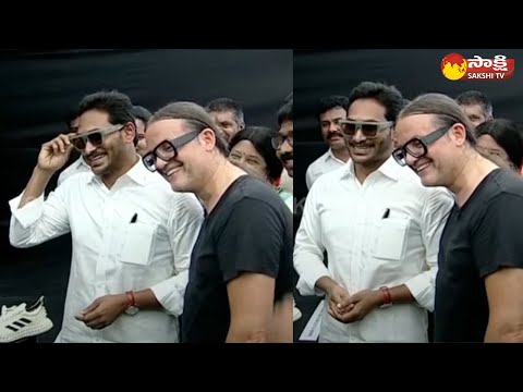 CM YS Jagan Visuals @ Mega Beach Cleaning Event | Visakhapatnam | Sakshi TV