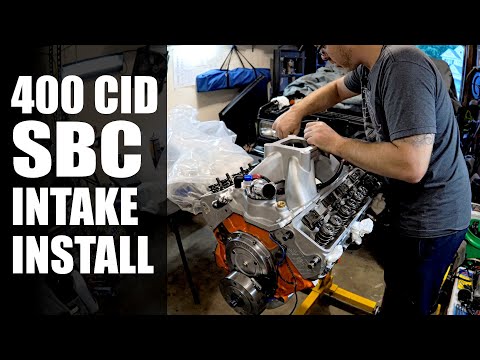 Installing a Super Vic 2 intake on my 400 C.I.D. GEN 1 SBC
