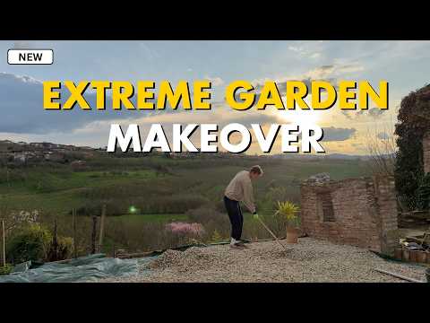 #63 Part 2: Transforming Our Neglected Garden into a Mediterranean Dream | BIG Farmhouse Progress