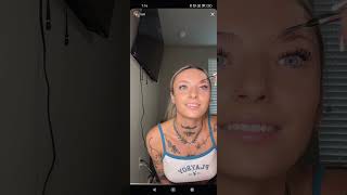 【tiktokライブ】タトゥー　下チチ