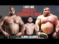 I Ate Like The World's Strongest Men