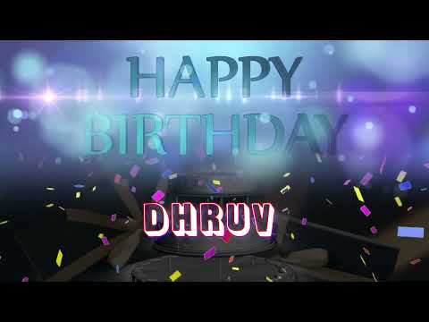 Wish you a very Happy Birthday Dhruv from Birthday Bash