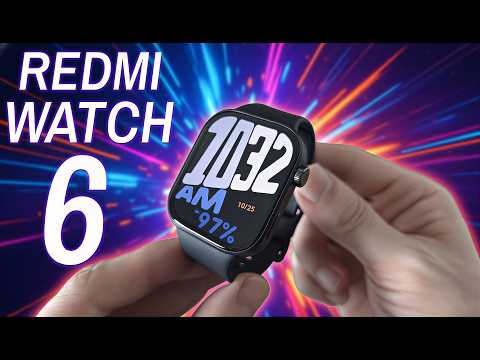 Redmi Watch 6 Review – Apple Watch Vibes on a Budget! 😲