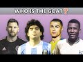 Lionel Messi vs Diego Maradona Vs Cristiano Ronaldo vs Pele Stats compared. Who is the GOAT?