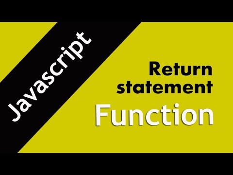 23 Javascript Return Statement In Hindi