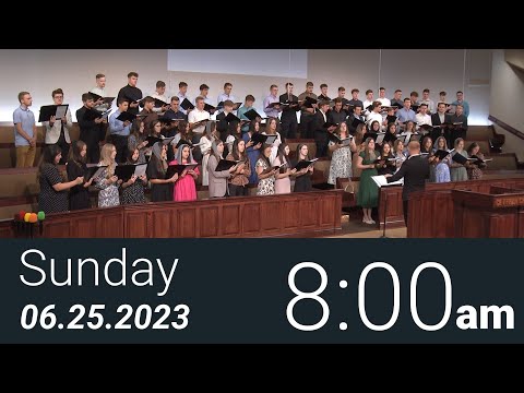 06/25/2023 Sunday 8am - Full Service