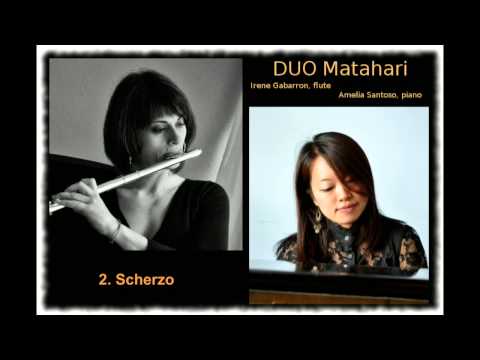 DUO Matahari - Prokofiev Flute Sonata, Op.94 (excerpts) - Live