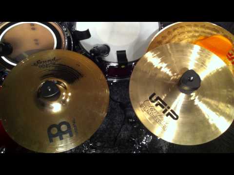 UFIP Class Series 9' Splash & Meinl Soundcaster Custom 10' Splash