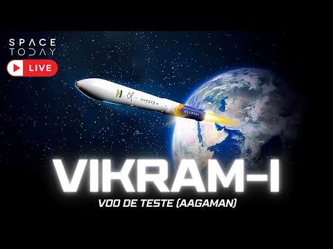 VOO INAUGURAL DO FOGUETE INDIANO VIKRAM-I !!! | MISSÃO “AAGAMAN”