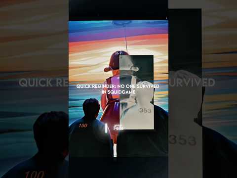 No one survived 😔|| squidgame edit || 2 diffrent worlds || #sad #squidgame #edit #squidgame2