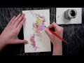 Doodling With Watercolor And Dip Pen With No Voiceover Lizzie Draws 5