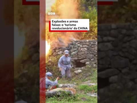 Explosões e armas falsas: o “turismo revolucionário” da China