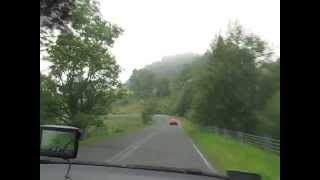 preview picture of video 'A serpentine road from Wetlina towards Brzegi Gorne, Poland'