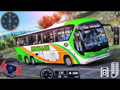 City Coach Bus Driving Simulator - Real Euro Bus Driver 3D - Android GamePlay