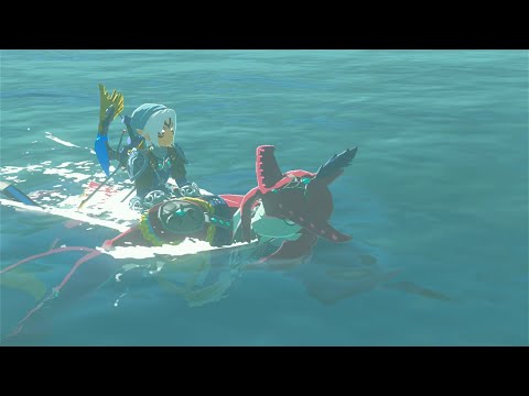 Legend of Zelda: Breath of the Wild ~ Riding Prince Sidon