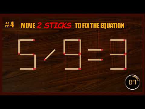 Matchstick Puzzle #216| Matchstick Logic Puzzles |Matchstick Puzzles with Answers| Matchstick Tricks