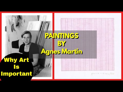 Why Art Is Important : Agnes Martin Paintings | The Abstract Art Portal