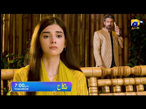 Nikah Episode 59 Promo - New Teaser - Har Pal Geo Drama Review - 18 March 2023