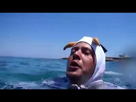 Jockiboi Håler på att drunkna på Rhodos