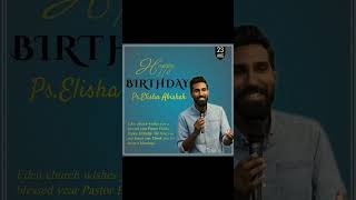 Eden church wishes you a blessed year Pastor Elisha.