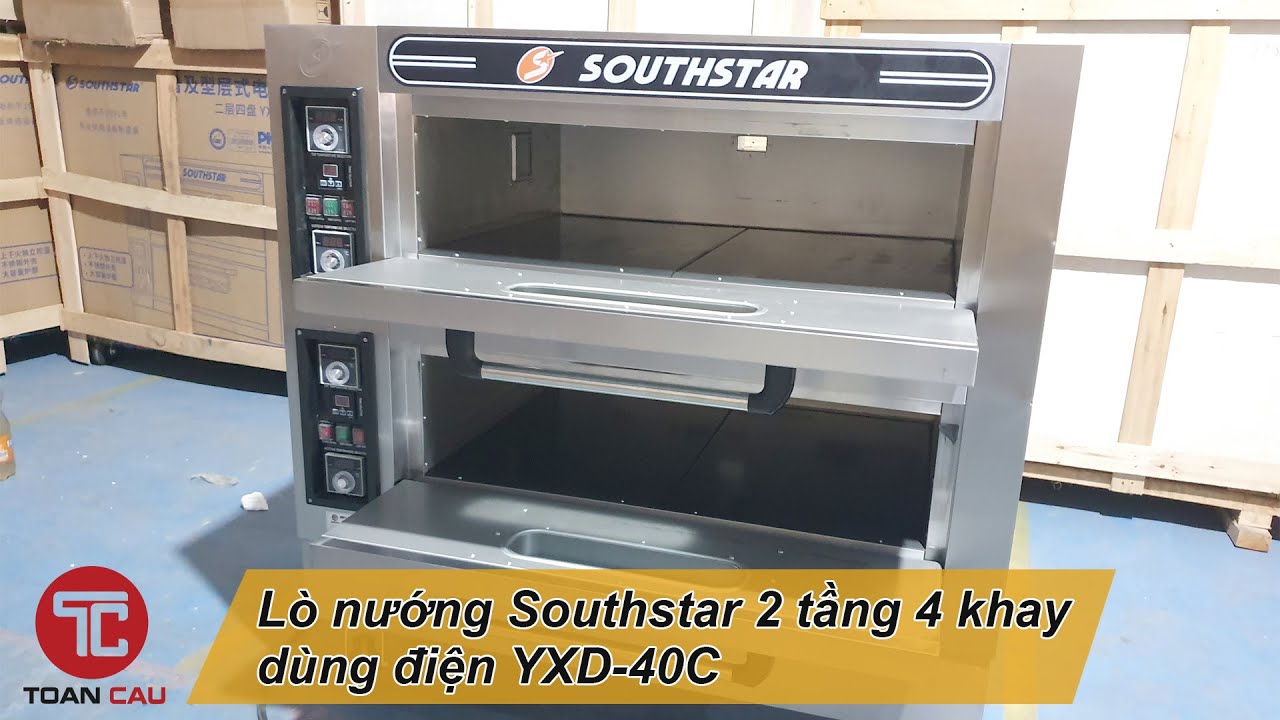 Lò nướng southstar 2 tầng 4 khay dùng điện YXD-40C