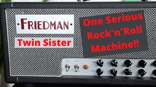 Video thumbnail for Friedman Amps Twin Sister - Why Have One Shirley When You Can Have Two - Killer Rock Tone - Amp Demo by Brett Papa