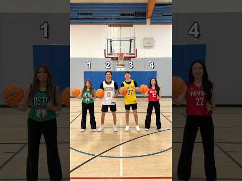 1,2,3 or 4? 🤔🏀