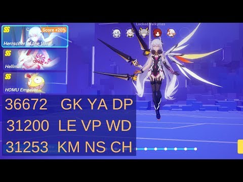 [HI3 SEA] Memorial W70 - HOTV (36672), Hellmaru (31200), Homu (31253)