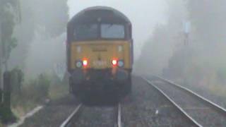 preview picture of video 'dubble heading class 50's throw Ponthir on 18-10-08'