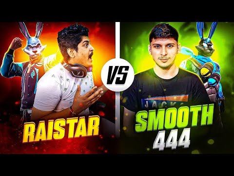 Finally Raistar Vs Smooth444 🤯🔥Raistar Handcam Gameplay🤯❤ [Must Watch] - Garena Free Fire Max