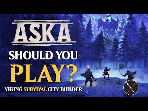 ASKA Gameplay Preview - SHOULD You PLAY It? Is It Worth it? (Survival Colony Sim)