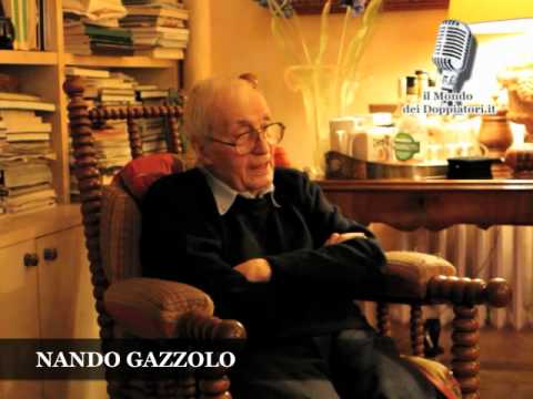 Interview with Nando Gazzolo (2011) | enciclopediadeldoppiaggio.it