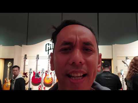 HIENDTV Episode #101 : A Visit to Gibson Guitar Booth at NAMM 2019