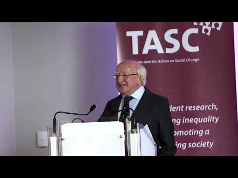 President of Ireland Michael D  Higgins