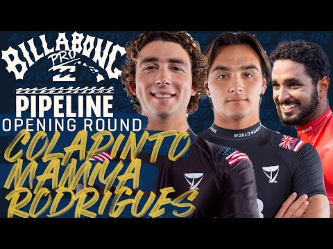 Colapinto, Mamiya, Rodrigues | Billabong Pro Pipeline 2023 - Opening Round Heat Replay