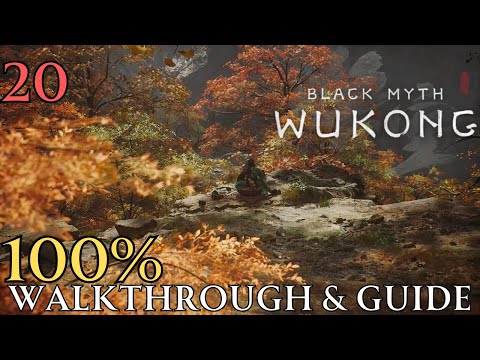 Black Myth Wukong 100% part 20 : Chapter 4 Secret Area : Purple Cloud Mountain Walkthrough & Guide